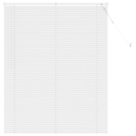 Venetian Blind White 150 x 110 cm 25 mm PVC
