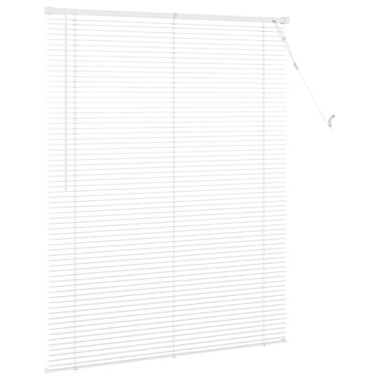 Venetian Blind White 150 x 120 cm 25 mm PVC