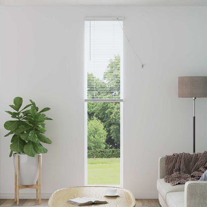 Venetian Blind White 213 x 50 cm 25 mm PVC