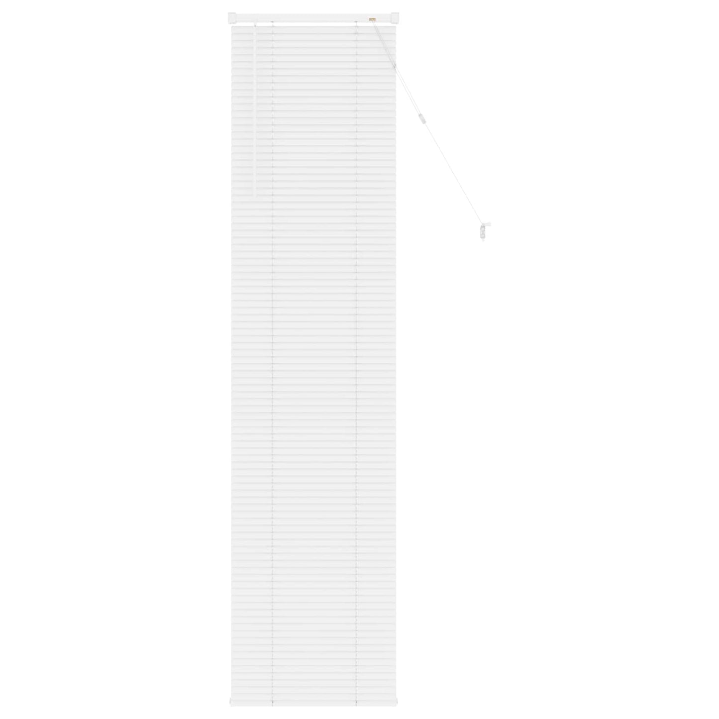 Venetian Blind White 213 x 50 cm 25 mm PVC