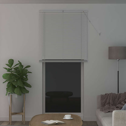 Venetian Blind White 213 x 70 cm 25 mm PVC