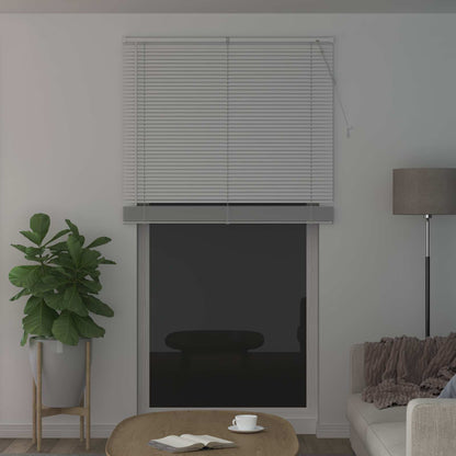 Venetian Blind White 213 x 110 cm 25 mm PVC