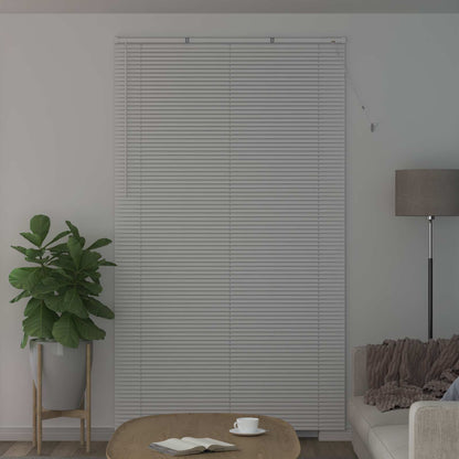 Venetian Blind White 213 x 130 cm 25 mm PVC