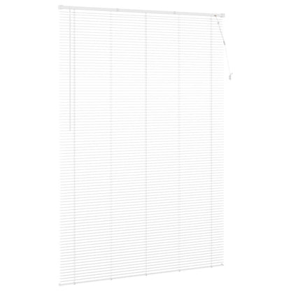 Venetian Blind White 213 x 130 cm 25 mm PVC