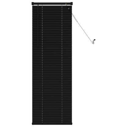 Venetian Blind Black 150 x 40 cm 25 mm PVC
