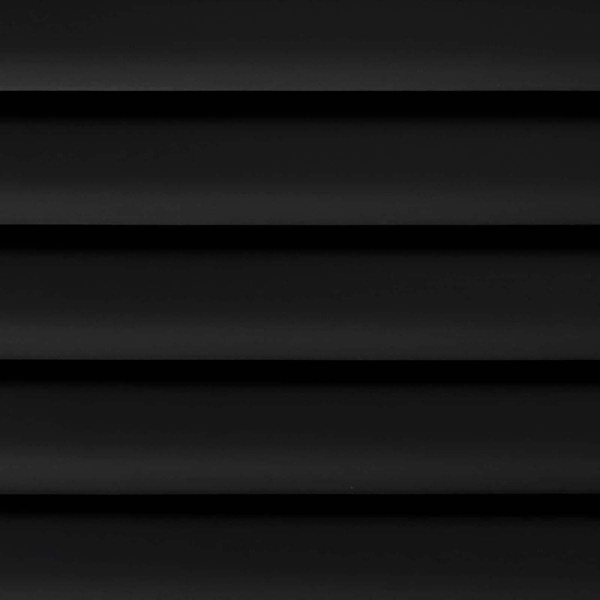 Venetian Blind Black 150 x 150 cm 25 mm PVC