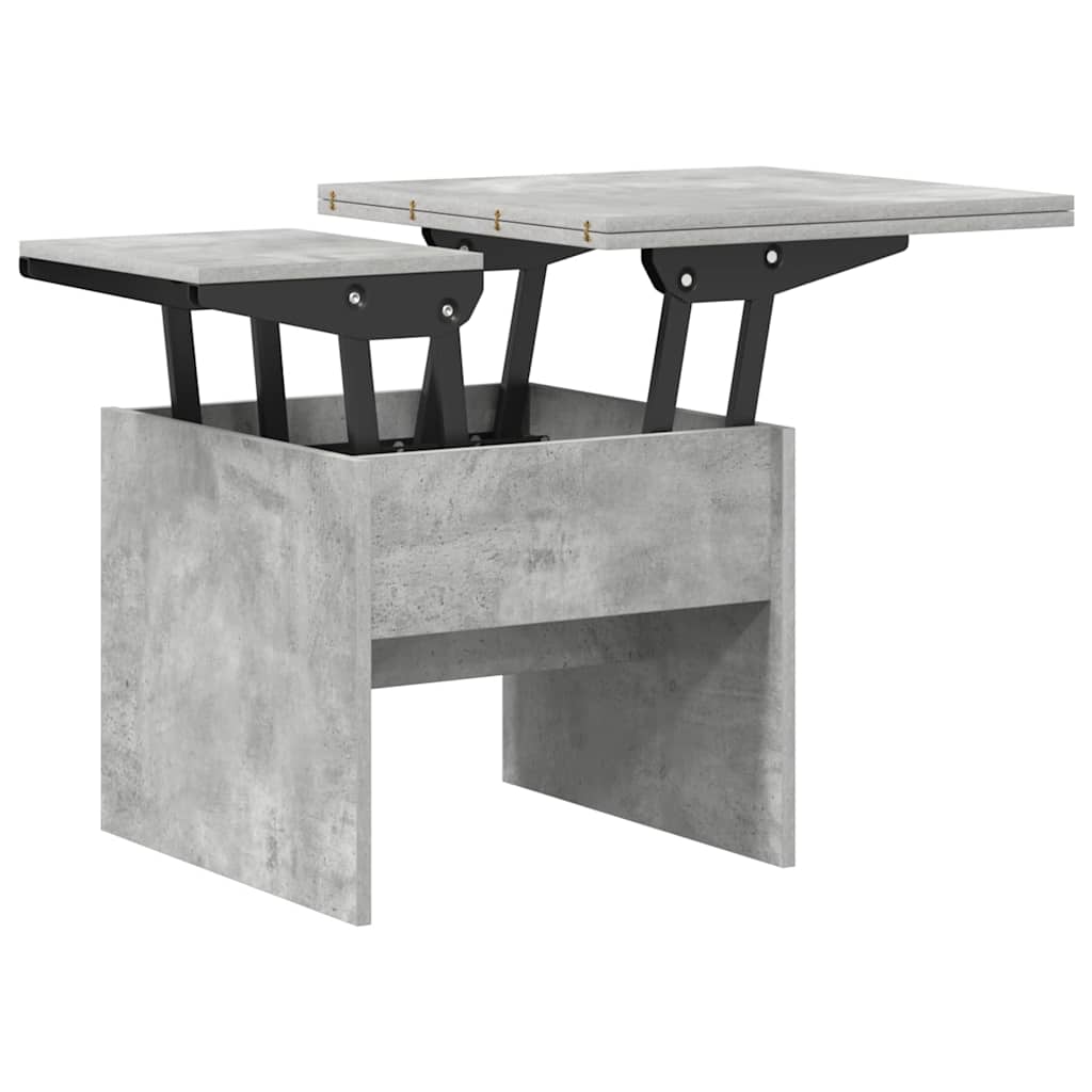 Coffee Table Concrete Grey 55 x 54.5 x 45 cm Engineered wood