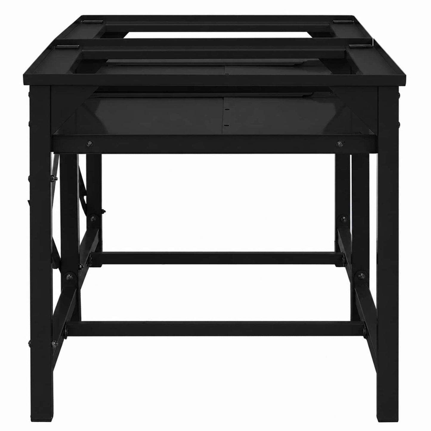 Washing Machine Pedestal 2 pcs Black 120 x 56 x 52 cm Steel