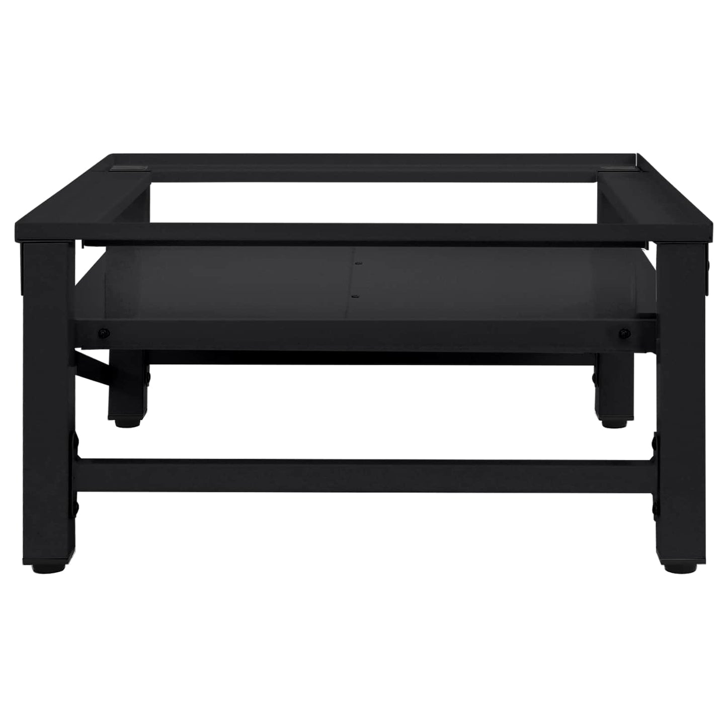 Washing Machine Pedestal Black 62 x 60.5 x 32.5 cm Steel
