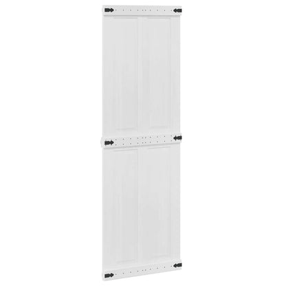 Barn Door Corona White 70 x 210 cm Solid Pine Wood