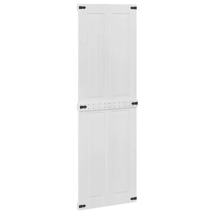 Barn Door Corona White 70 x 210 cm Solid Pine Wood
