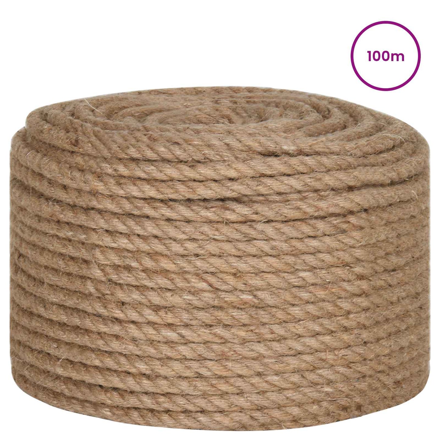 Jute Twine 2 pcs 100 m 2 Natural 100% Tossa jute