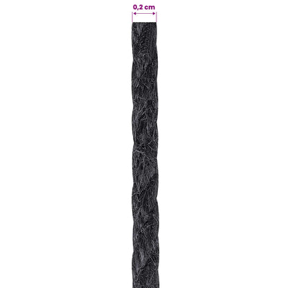 Jute Twine 10 pcs 2 Black 100% Tossa jute