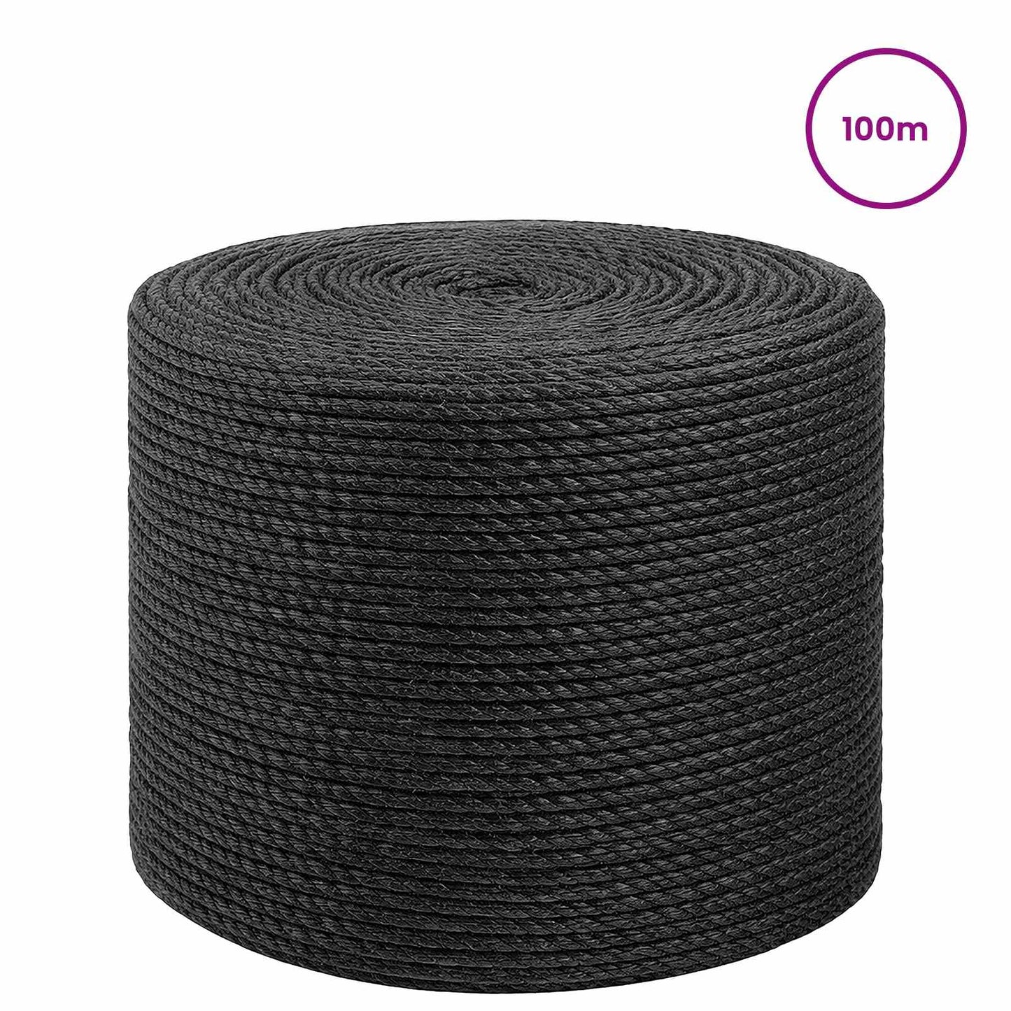 Jute Twine 10 pcs 2 Black 100% Tossa jute