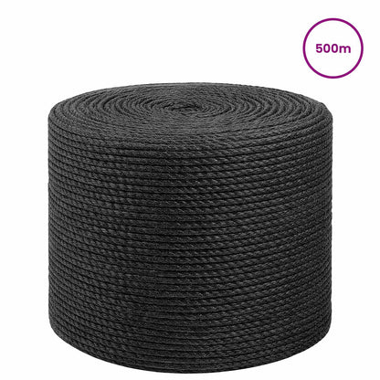 Jute Twine 4 Black 100% Tossa jute
