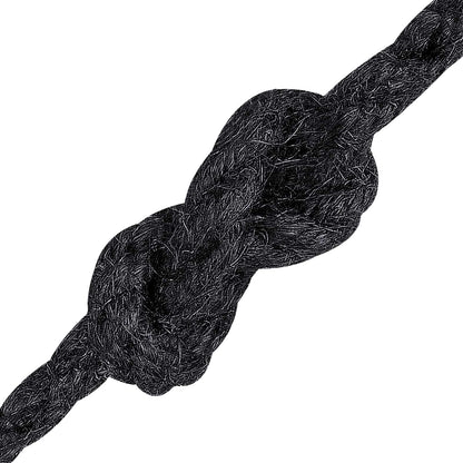 Jute Rope 6 Black 100% Tossa jute