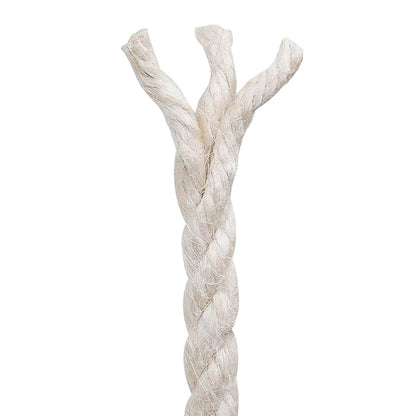 Jute Rope 8 White 100% Tossa jute