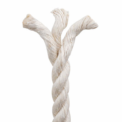 Jute Rope 10 White 100% Tossa jute