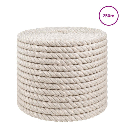 Jute Rope 10 White 100% Tossa jute