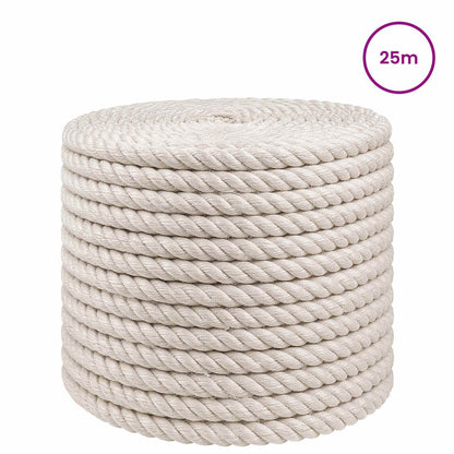 Jute Rope 12 White 100% Tossa jute