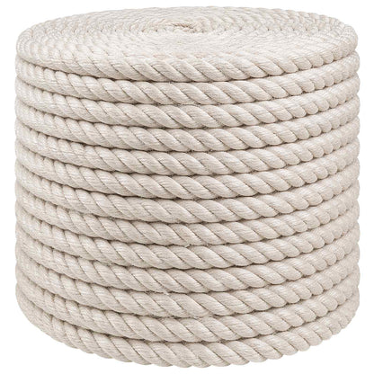 Jute Rope 12 White 100% Tossa jute