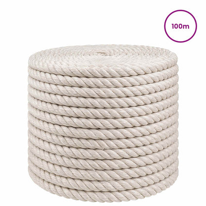 Jute Rope 12 White 100% Tossa jute