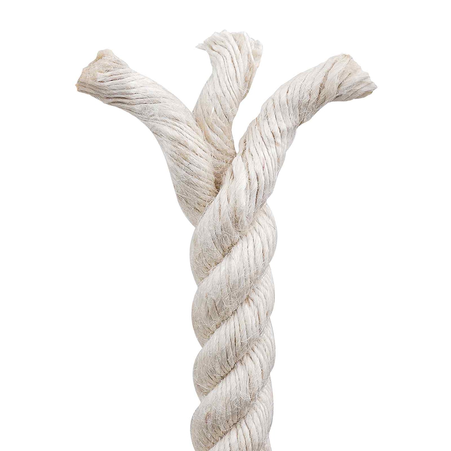 Jute Rope 36 White 100% Tossa jute