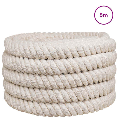 Jute Rope 40 White 100% Tossa jute