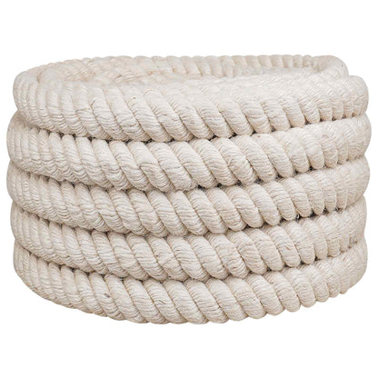 Jute Rope 40 White 100% Tossa jute