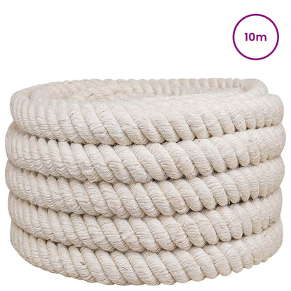 Jute Rope 40 White 100% Tossa jute