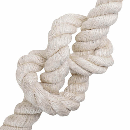 Jute Rope 40 White 100% Tossa jute