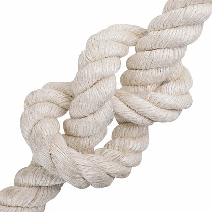 Jute Rope 50 White 100% Tossa jute