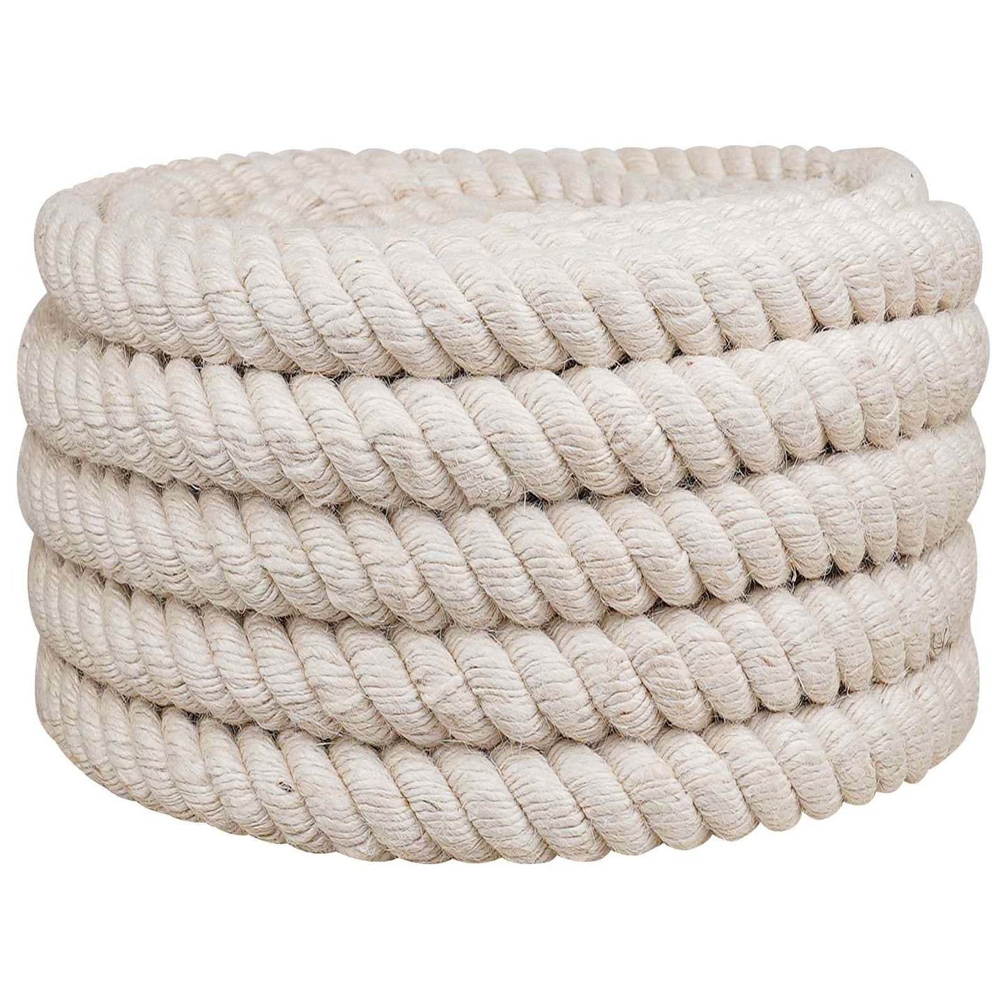 Jute Rope 50 White 100% Tossa jute