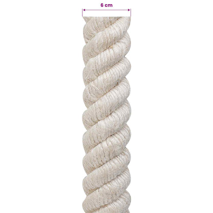 Jute Rope White 100% Tossa jute
