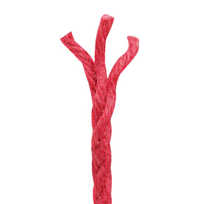Jute Rope 2 pcs Red 100% Tossa jute