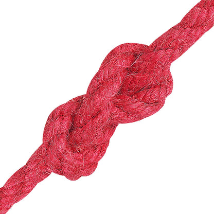 Jute Rope Red 100% Tossa jute