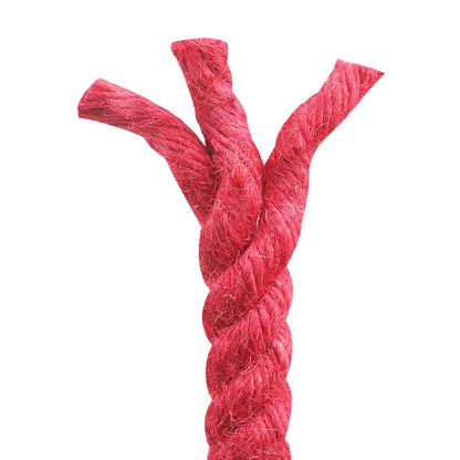 Jute Rope Red 100% Tossa jute