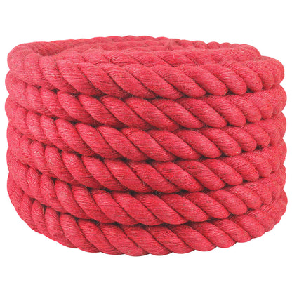 Jute Rope Red 100% Tossa jute