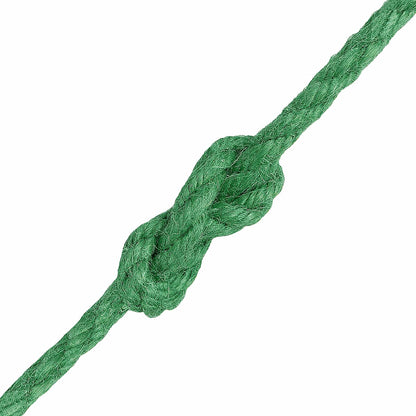 Jute Rope 10 pcs Green 100% Tossa jute