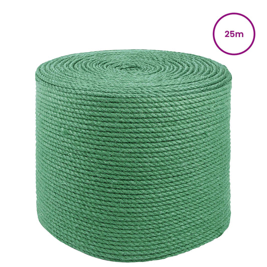 Jute Rope 6 mm Green 100% Tossa jute