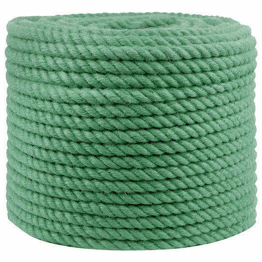 Jute Rope 10 mm Green 100% Tossa jute