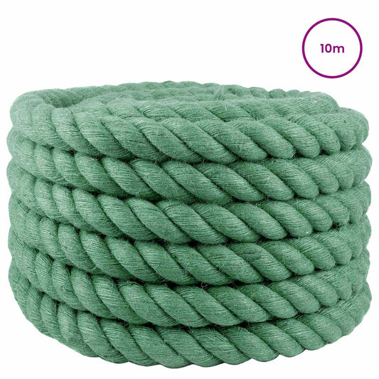 Jute Rope 40 mm Green 100% Tossa jute