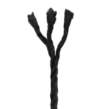 Rope Black 0.4 x 0.4 x 25000 cm Cotton