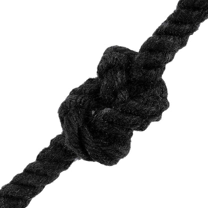 Rope Black 0.8 x 0.8 x 10000 cm Cotton