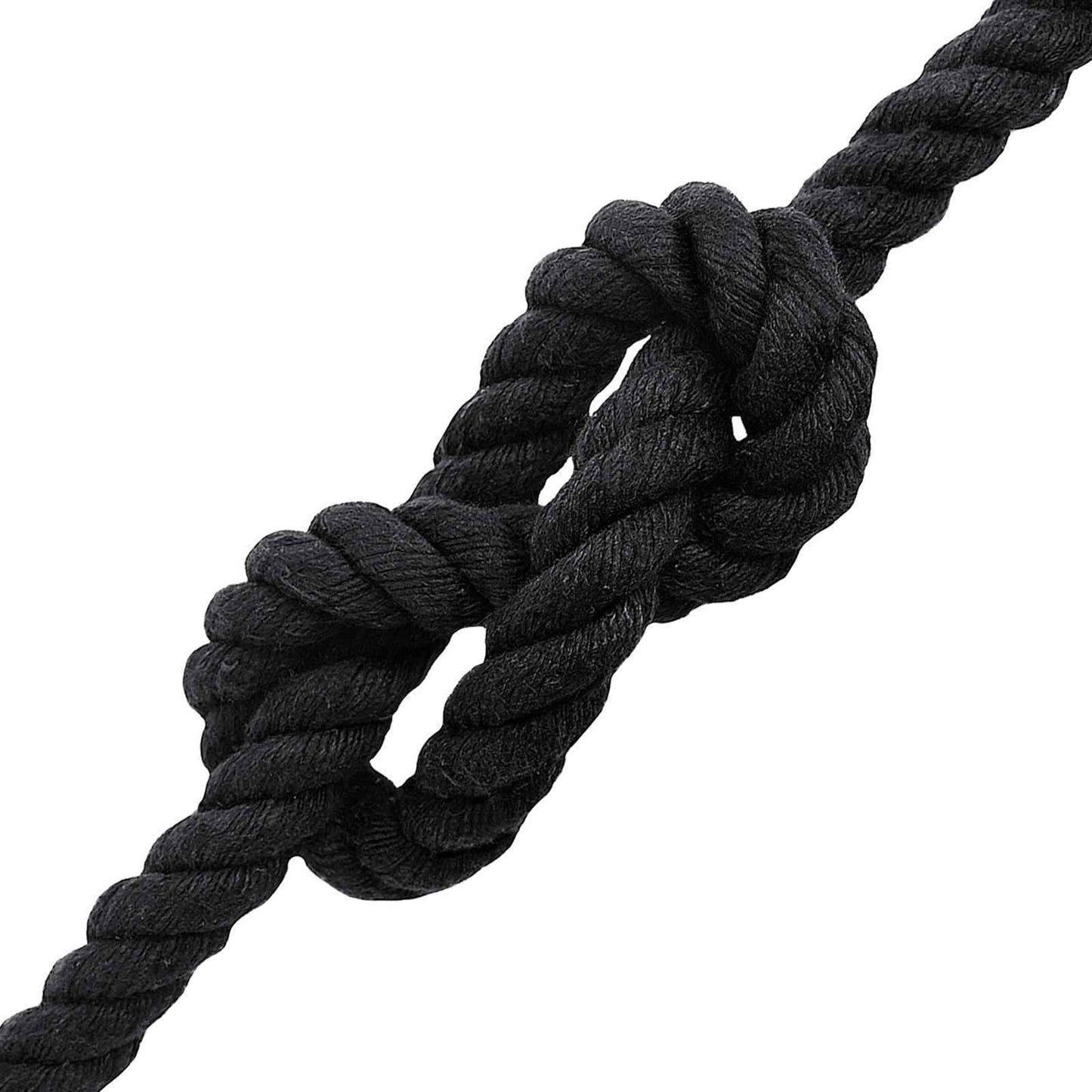 Rope Black 1.6 x 1.6 x 10000 cm Cotton