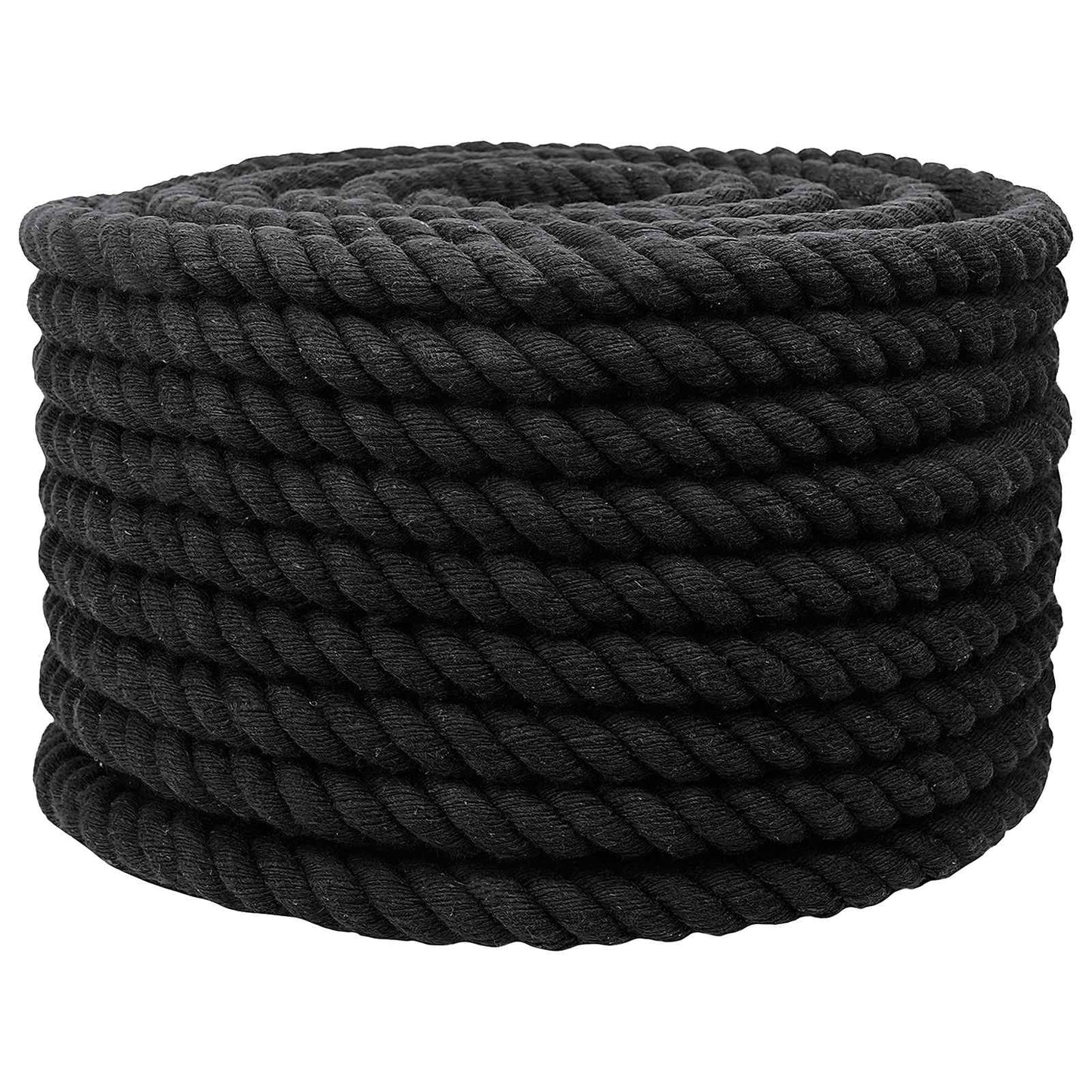 Rope Black 2 x 2 x 5000 cm Cotton