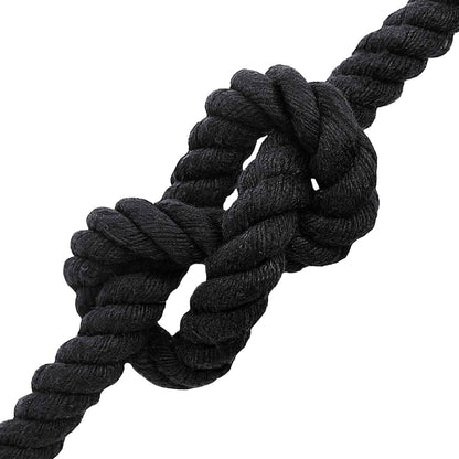 Rope Black 2.4 x 2.4 x 2500 cm Cotton