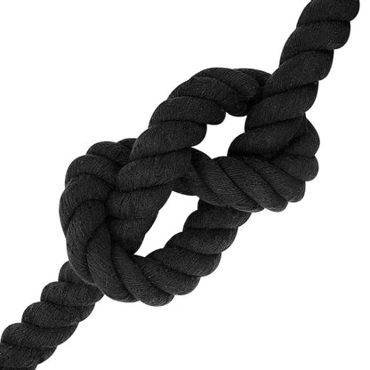 Rope Black 3.6 x 3.6 x 500 cm Cotton