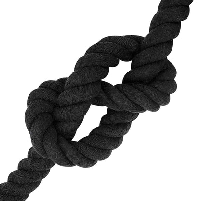 Rope Black 4 x 4 x 2500 cm Cotton