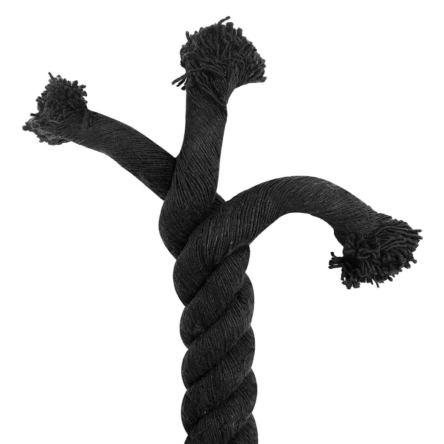 Rope Black 5 x 5 x 1000 cm Cotton